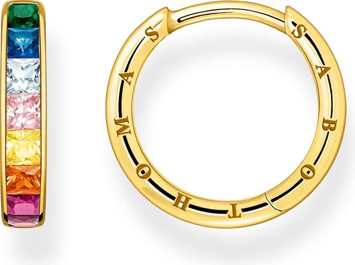 Immagine prodotto Thomas Sabo Creoles Pietre Colorate Pavé Oro - CR668-996-7 (Argento 925)