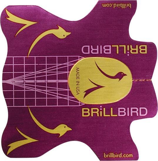 BrillBird Doppelfügel - Schablone 30Stk.