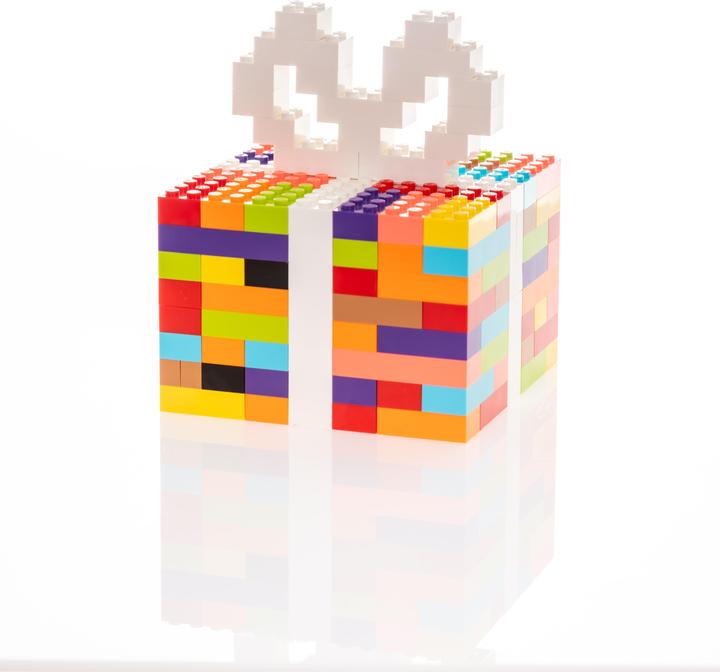 Immagine prodotto LEGO mattoncini colori misti - 160 gr. - circa 1.000 pezzi - Miscela di mattoncini base colorati - NUOVO (Accessori LEGO)