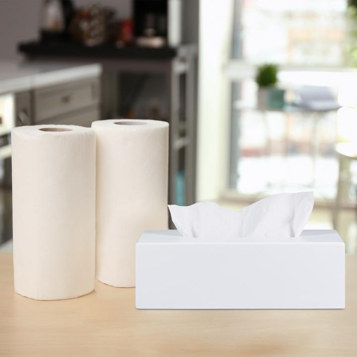 Actual product image Relaxdays Cosmetic tissue box