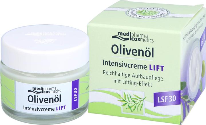 Actual product image Medipharma Olive Oil Int Cre Li Lsf30, 50 ml CRE (50 ml, Day cream, SPF 30)