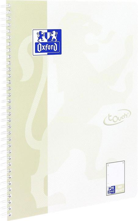 Actual product image Oxford TOUCH A4+ 400132395 dotted, light stone 80 sheets (A4+, Dotted, Hardcover)