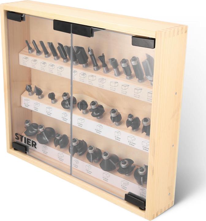 Image du produit Stier Fräsersortiment 30-teilig
