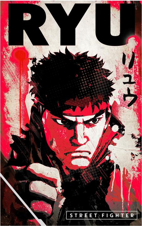 Produktbild Street Fighter Kapuzenpullover (XL)