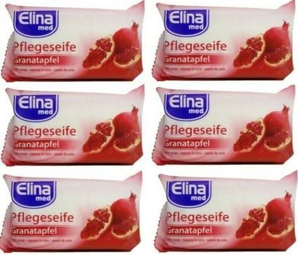 Elina med Pflegende Seife Granatapfel Körperpflege Wellness (Handseife Nachfüllpackung)