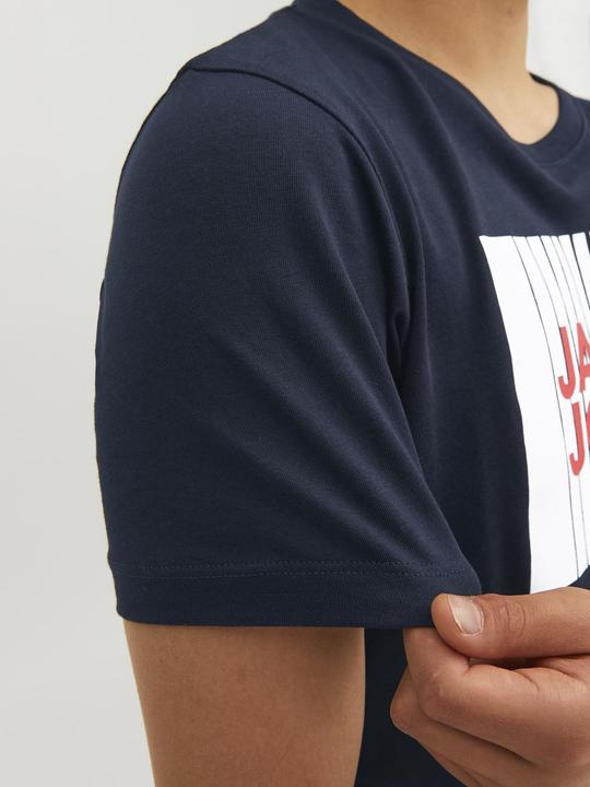 Actual product image Jack & Jones Jjecorp Logo Tee Play Ss O-Neck Noos Mni (104)