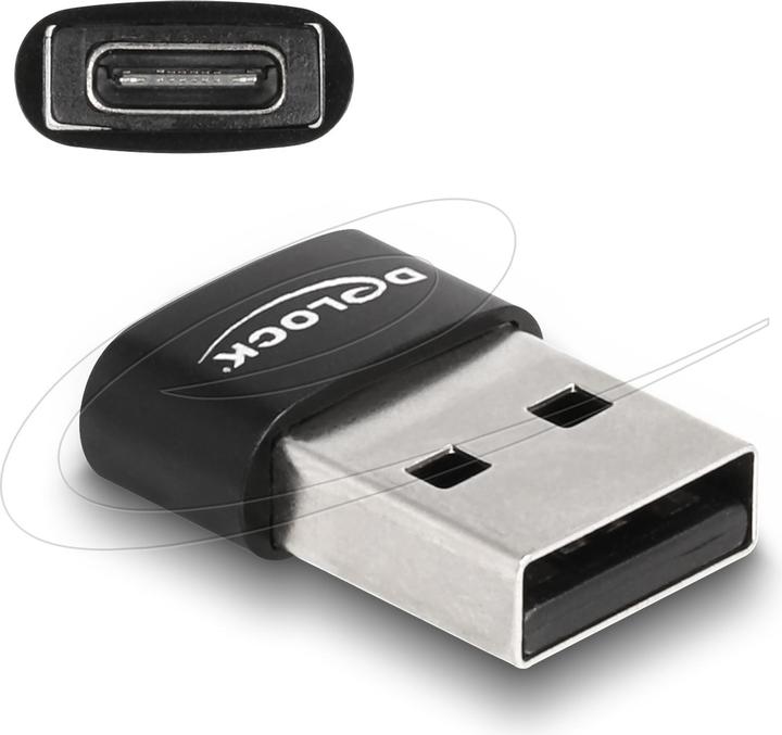 Produktbild Delock USB Typ A – USB C (USB-A, 2 cm)