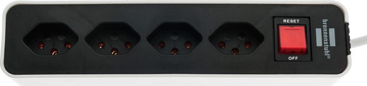 Produktbild Brennenstuhl Bremounta 4-fach mit Schalter *CH* (4 x, Typ 13, 3 m)