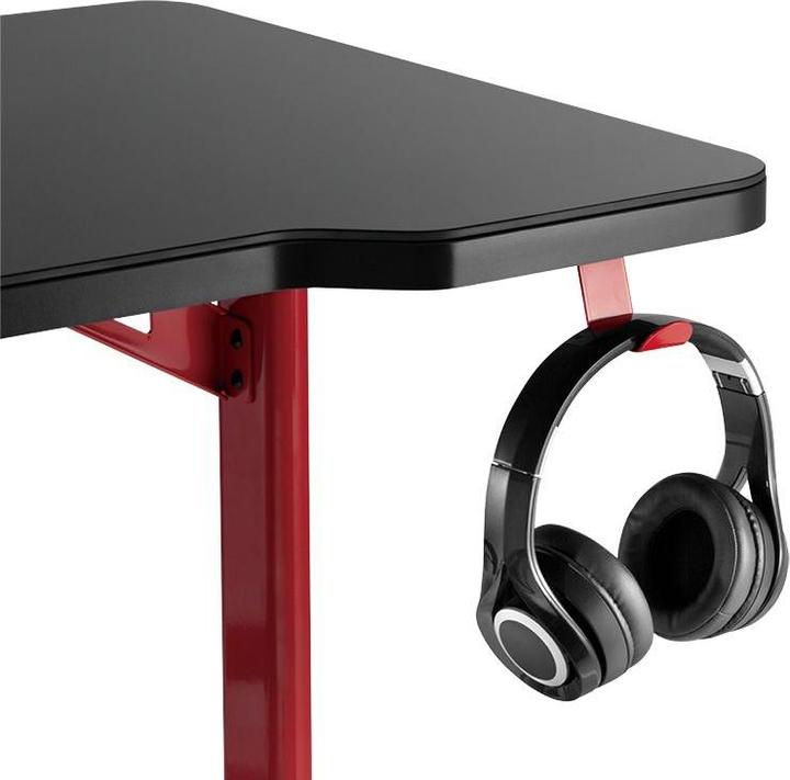 Actual product image LogiLink Gaming Desk with Geo Honeycomb Pattern