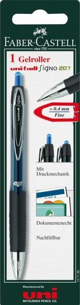Produktbild Faber-Castell Faber.C.Gelroller UB Signo207 0,4mm blau BK 147198 (Blau, 1 x)