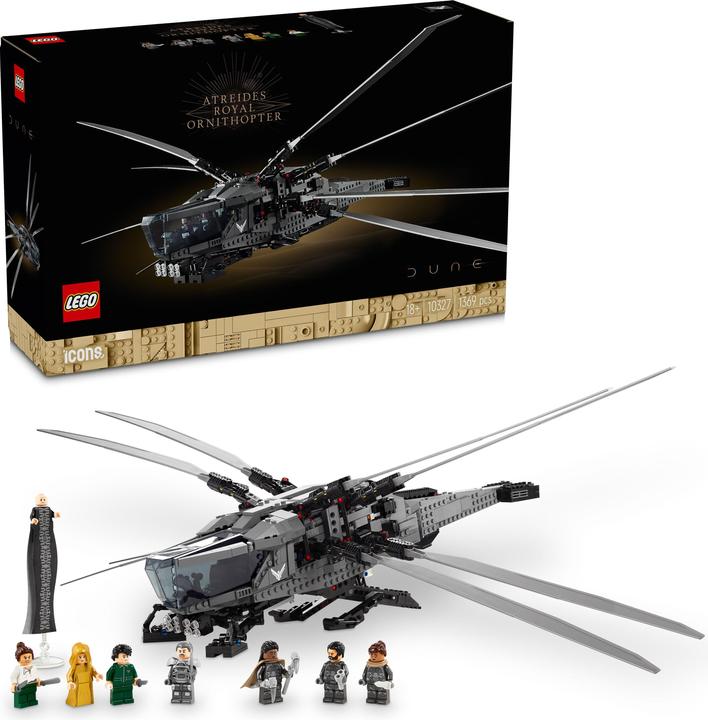 Actual product image LEGO Dune Atreides Royal Ornithopter (10327, LEGO Icons)