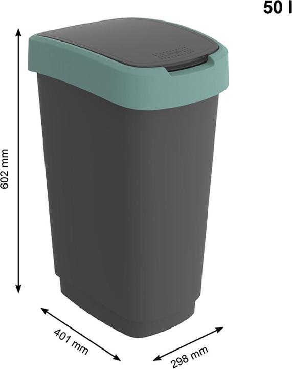 Actual product image Rotho Swing bucket 1754505092 (50 l)
