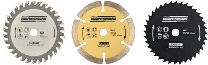 Immagine prodotto Mannesmann Mini sega circolare manuale