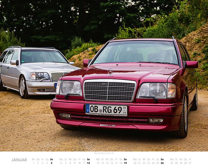 Produktbild Mercedes Benz W 124 Kalender 2025 (Harter Einband, Deutsch)