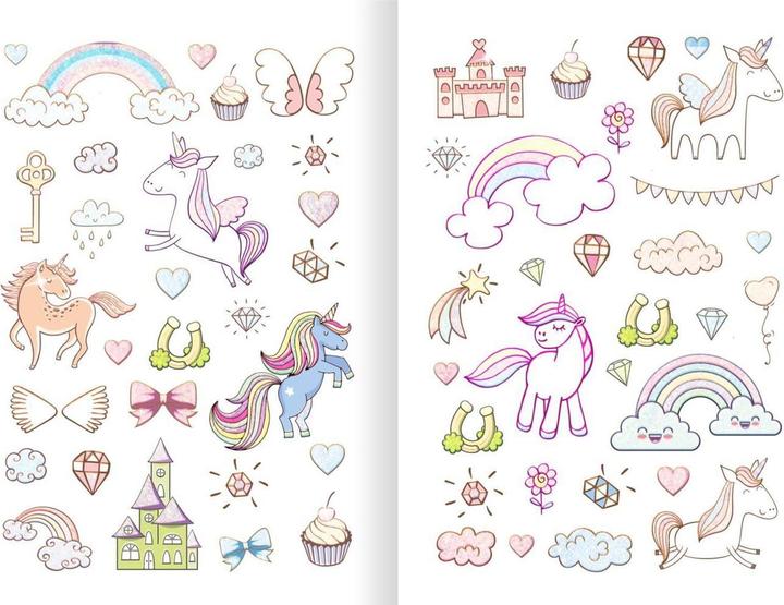 Immagine prodotto ARS Glitzerspass Einhorn-Sticker