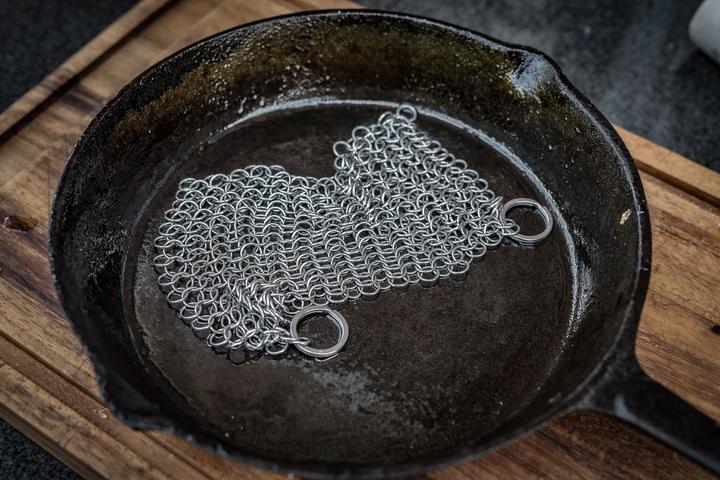 Immagine prodotto Grillfürst Pulitore ad anello per forno olandese / ghisa 14 x 14 cm (14 cm)