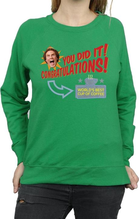 Produktbild Elf World's Best Coffee Sweatshirt (M)