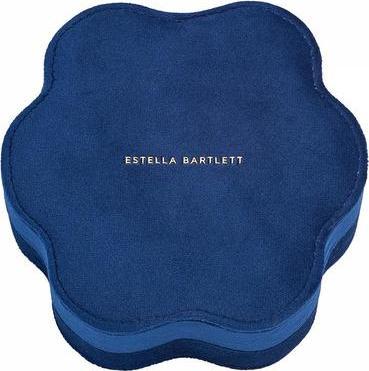 Produktbild Estella Bartlett Schmuckbox 'Flower' Samt navy