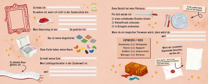 Productafbeelding Mein Freundebuch für Harry Potter-Fans (Duits, 2025)