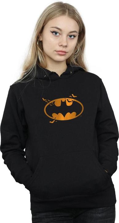 Actual product image Womens/Ladies Batman Halloween Logo Hoodie (M)
