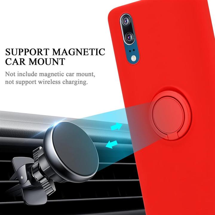 Actual product image Cadorabo TPU Liquid Ring Silicone Case Cover (Cubot P20)