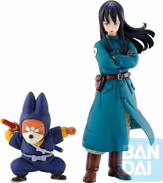 Actual product image Banpresto Dragon Ball Ichibansho Shu & Mai Ex Mystical Adventure