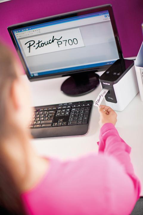 Actual product image Brother Pt-P700