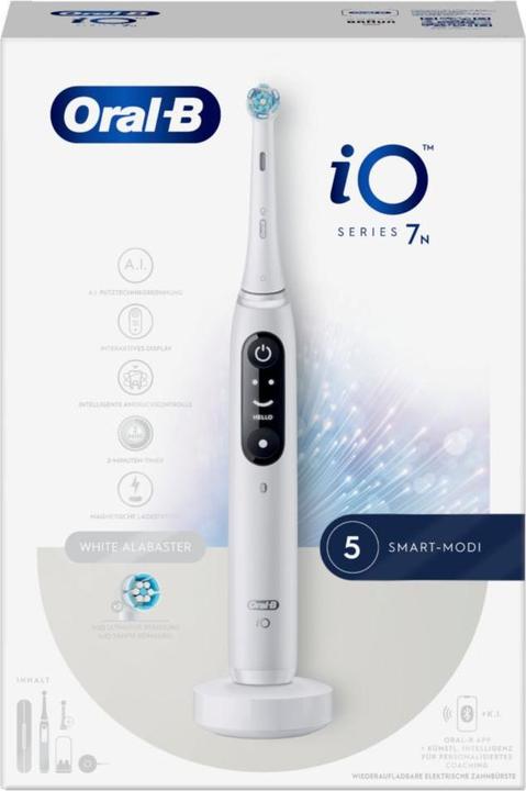 Actual product image Oral-B iO 7 + Sensitive (Oscillating toothbrush)