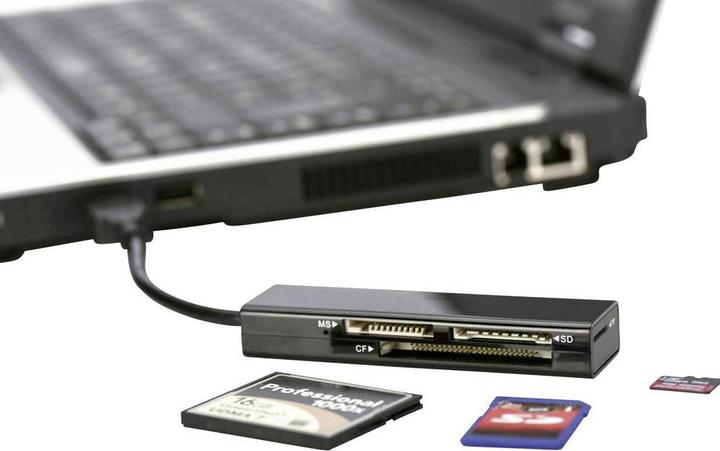 Produktbild ednet USB 2.0 card reader (USB 2.0)