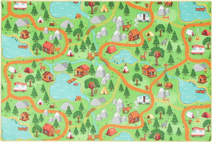 Actual product image Snapstyle Children game carpet camping (160 x 240 cm)