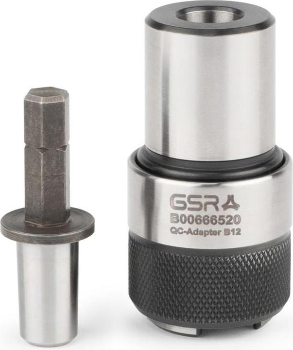 Produktbild GSR sechskant Gewindeschneid-QC-Adapter 2.0 e-tapping B12 und Sechskantadapter für Schnellwechselein
