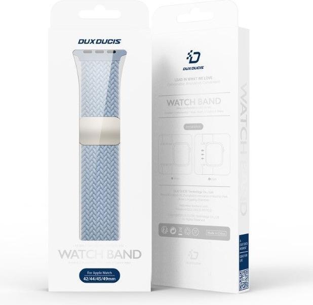 Immagine prodotto Dux Ducis Bracciale Mixture Pro per Apple Watch 38mm/40mm/41mm - Azzurro (41 mm, 38 mm, 40 mm, Nylon)
