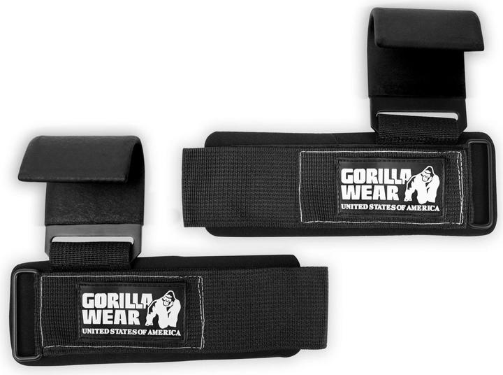 Immagine prodotto Gorilla Wear Indossare i ganci per il sollevamento pesi