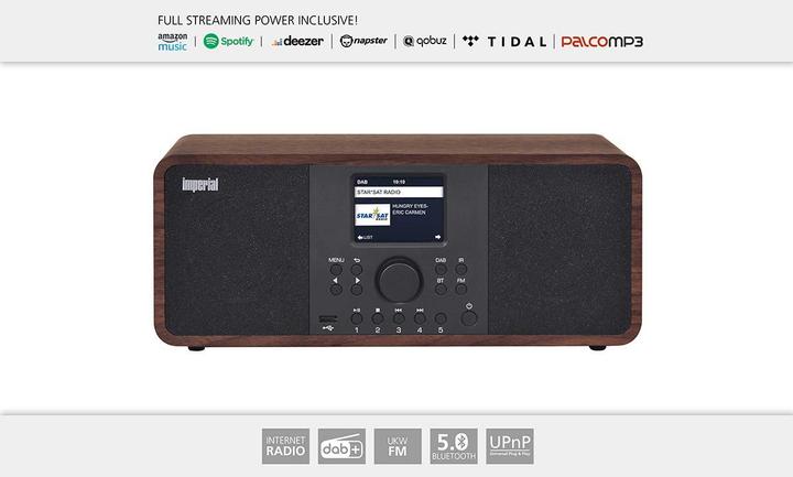 Produktbild Imperial Dabman i205 (Internetradio, DAB+, UKW, FM, Bluetooth, WLAN)