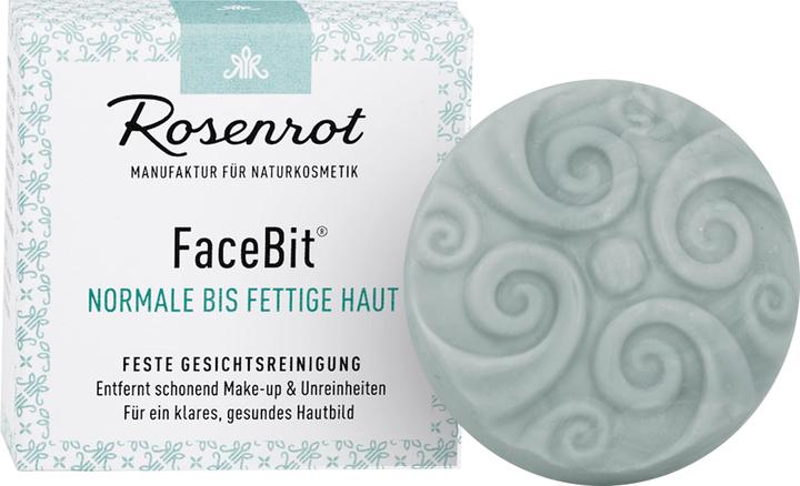 Produktbild Rosenrot FaceBit® Normale bis fettige Haut (Reinigungstücher)