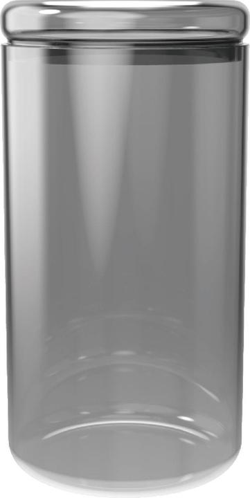 Nuts Storage jar glass 850 ml smoke (0.85 l)