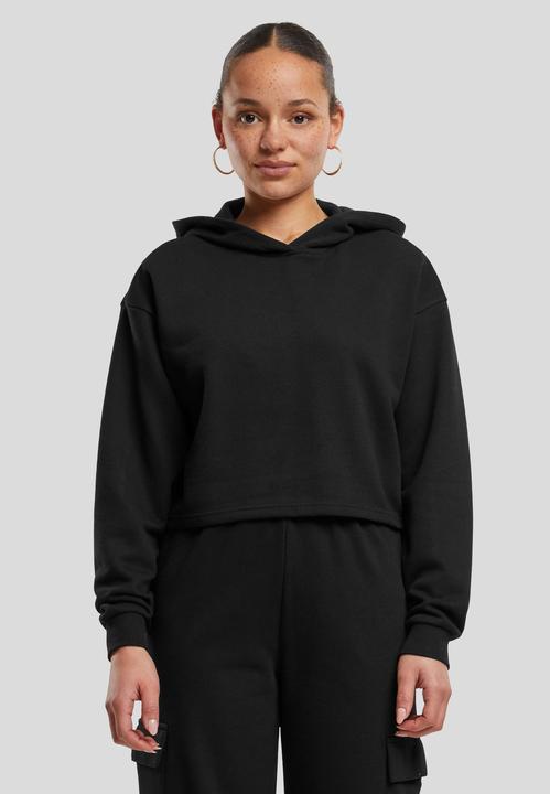 Urban Classics Ladies Oversized Cropped Light Terry Hoodie - 159545
