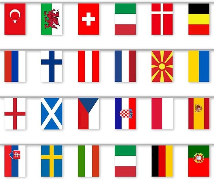 Li Wimpelkette Uefa Euro EM
