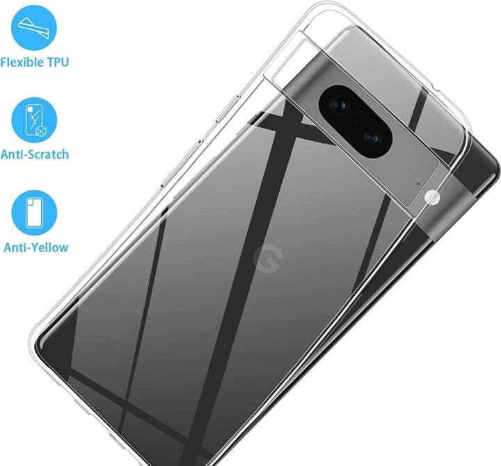 Actual product image Screenguard Google Pixel 7 Flexible TPU Clear Case (Google Pixel 7)
