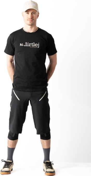 Actual product image dirtlej Casual T-shirt, black/grey, L (L)