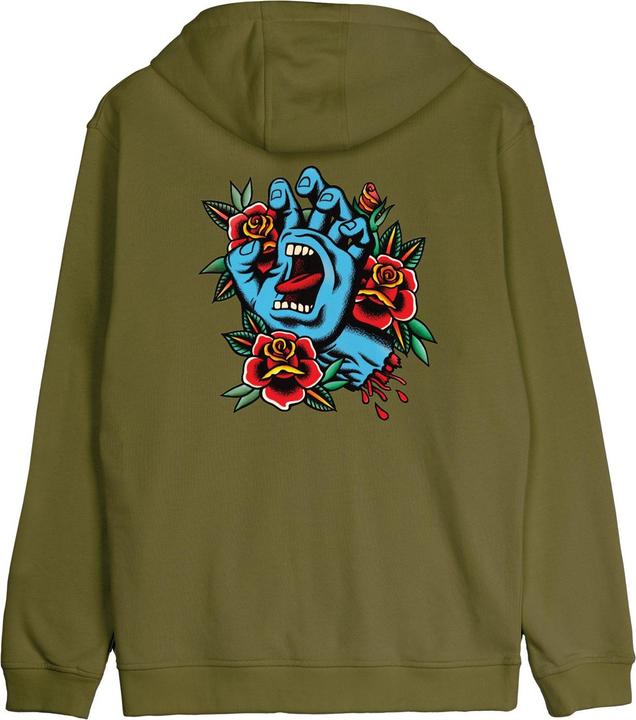 Santa Cruz Screaming Flash Zip Hood