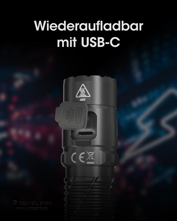 Produktbild Nitecore MH12 Pro - 3300 Lumen, UHi 40 LED (13.80 cm, 3300 lm)