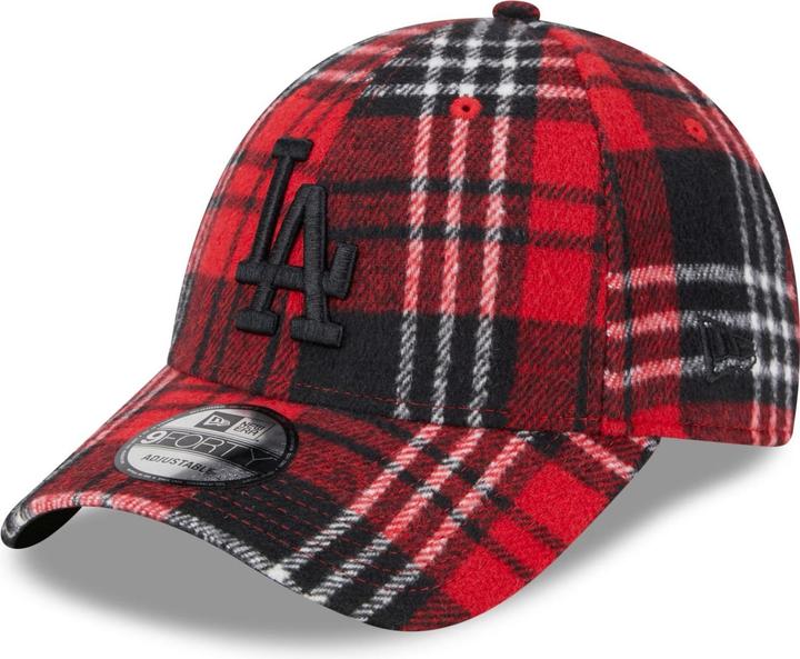 Actual product image New Era 9Forty Strapback Cap - Glencheck Los Angeles Dodgers (One size)