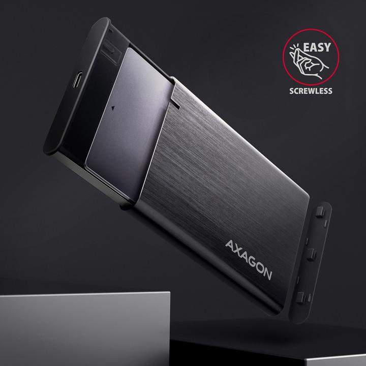 Image du produit Axagon EE25-A6C Boîtier externe pour disque dur USB-C 3.2 - SATA 6G 2.5 (2.5")