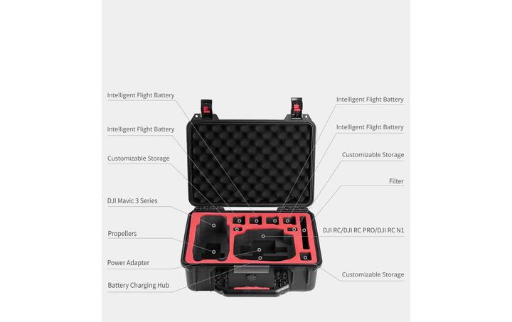 Produktbild Pgytech Safety Carrying Case for DJI Mavic 3 (Drohnen Tragetasche, DJI Mavic 3 Pro, DJI Mavic 3 Classic, DJI Mavic 3)