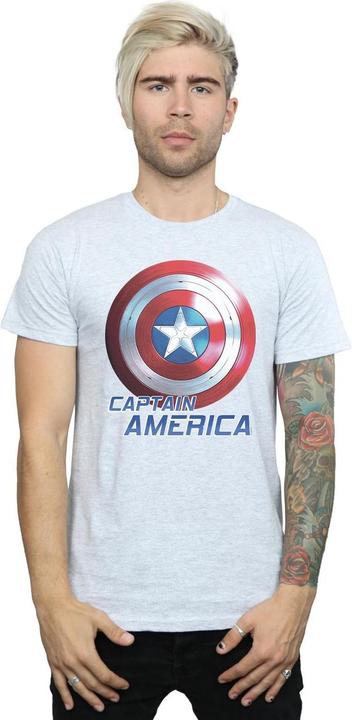 Immagine prodotto The Falcon And The Winter Soldier Captain America Shield Maglietta Uomo (M)