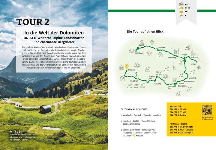 Produktbild Roadtrips - Südtirol (Deutsch, Manuela Blisse, Uwe Lehmann, 2023)