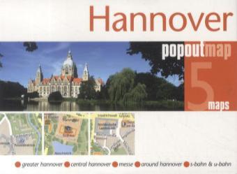 Actual product image Hannover PopOut Map, 5 maps