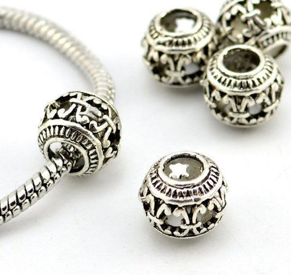 Produktbild Hermex Germanische mystische Muster Bead - Silbrig (Zink-Legierung)