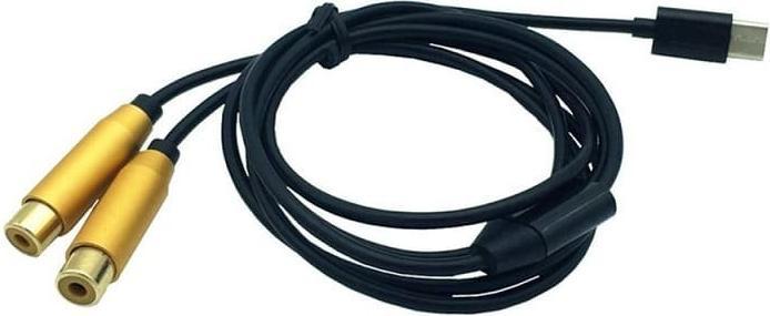 Produktbild JTI Adapterkabel - USB-C auf 2x RCA (0.80 m)